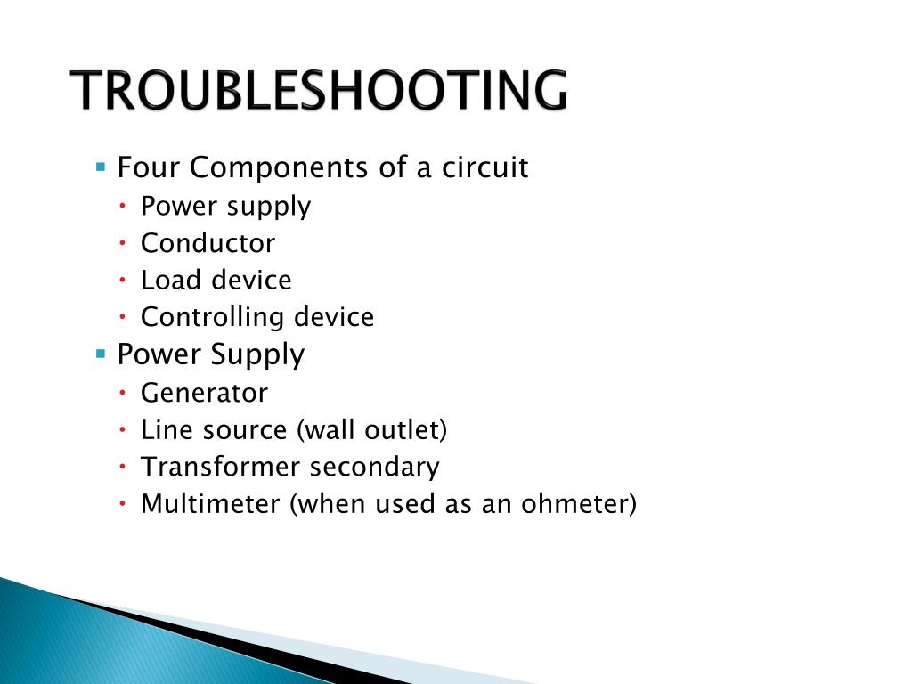 Troubleshooting перевод