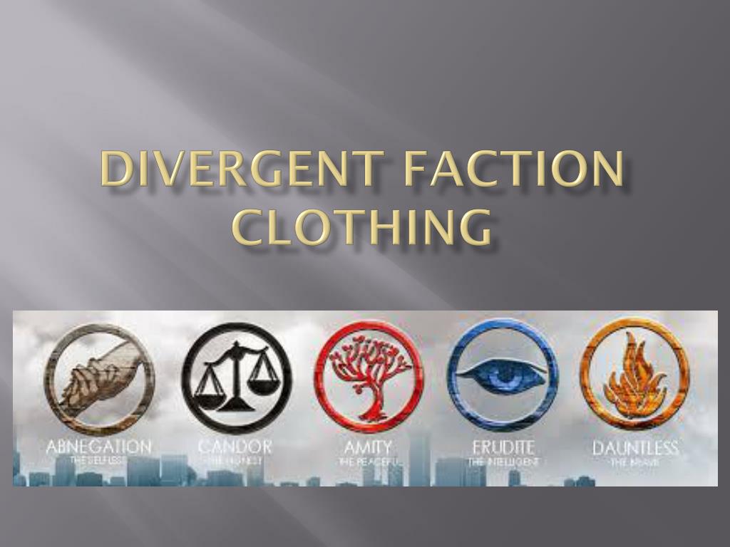 divergent factions clothes