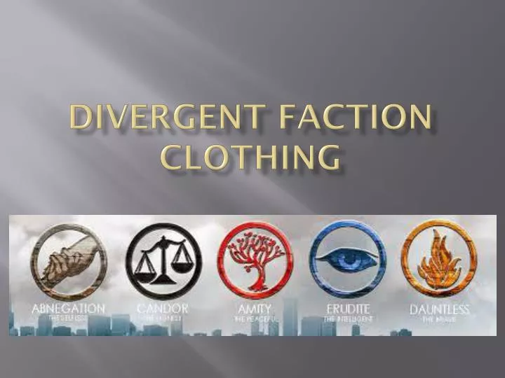 divergent faction clothing n.
