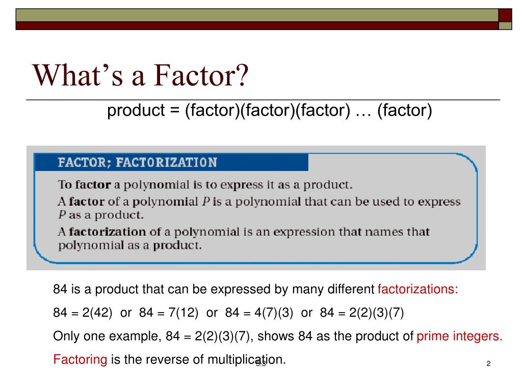 What is a Factor? Definition, Examples and Facts