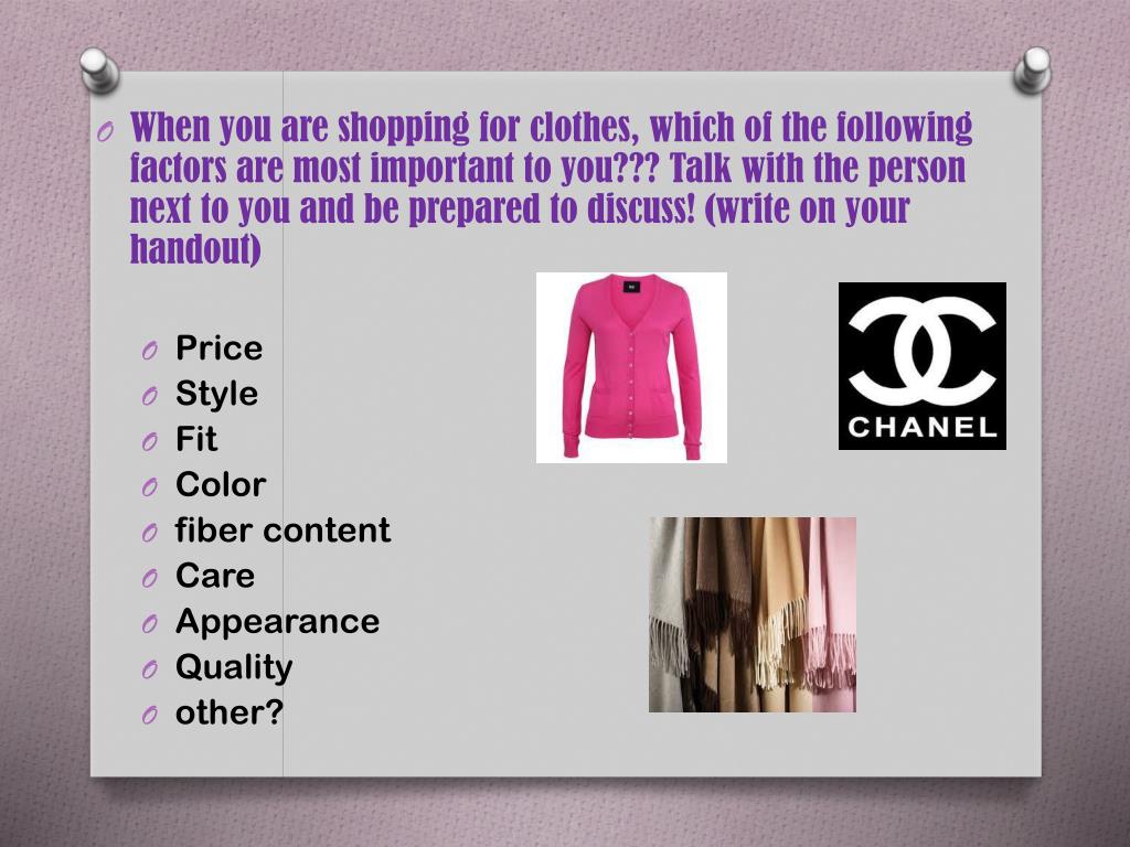 PPT - Shopping for Clothes! PowerPoint Presentation, free download - ID ...