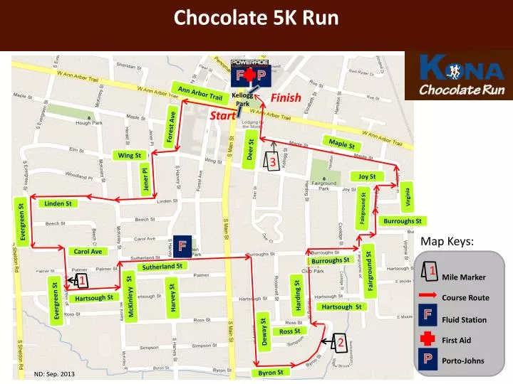 chocolate 5k run n.