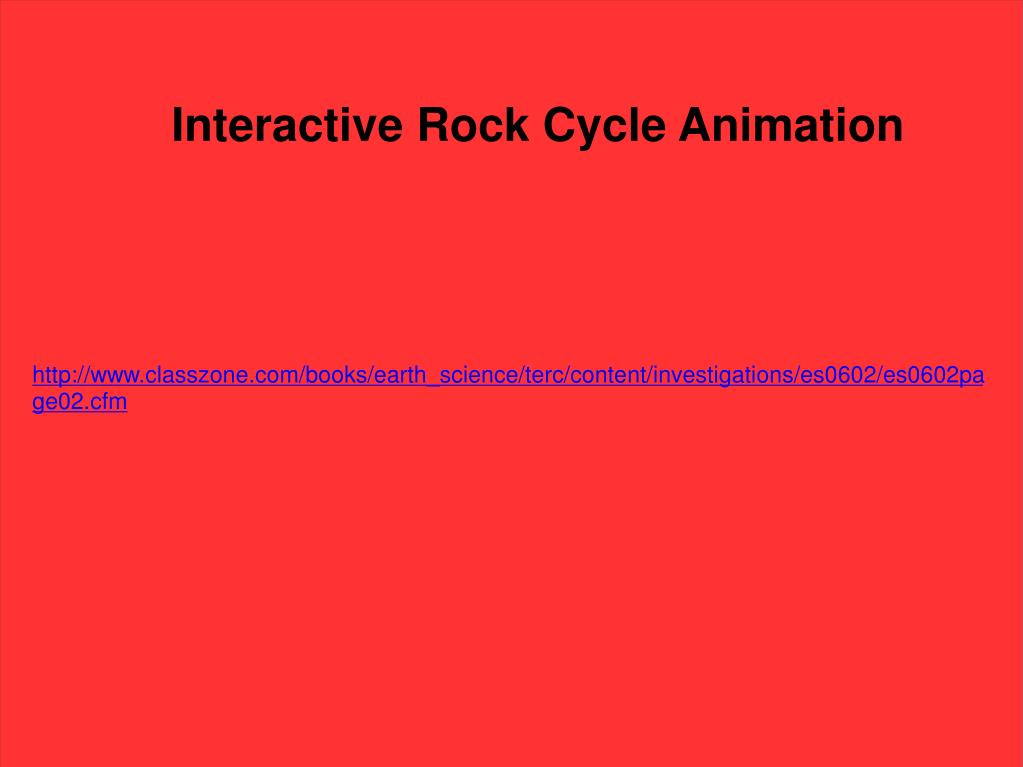 PPT - The Rock Cycle PowerPoint Presentation, free download - ID:2795955