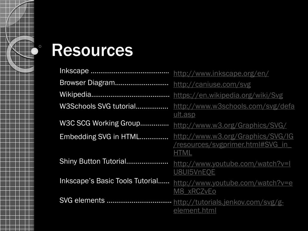 Download PPT - SVG & Inkscape PowerPoint Presentation, free ...