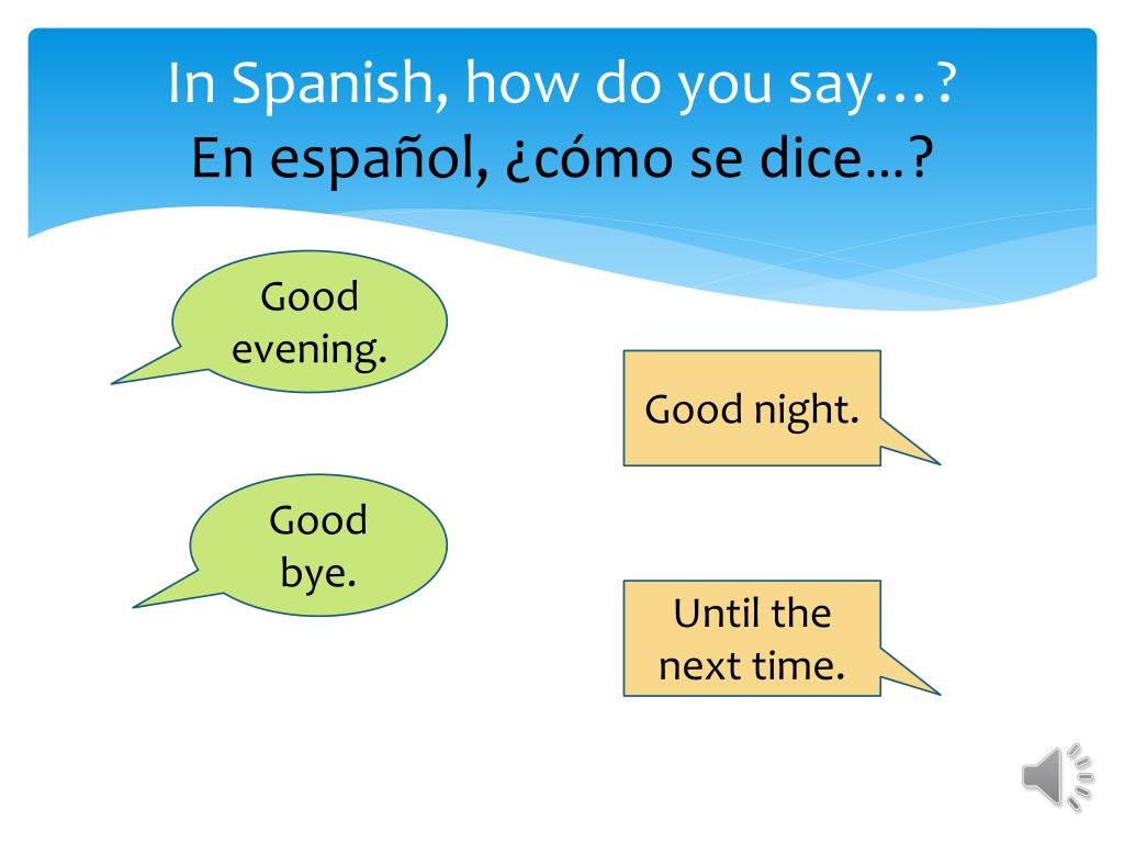i think you are in spanish