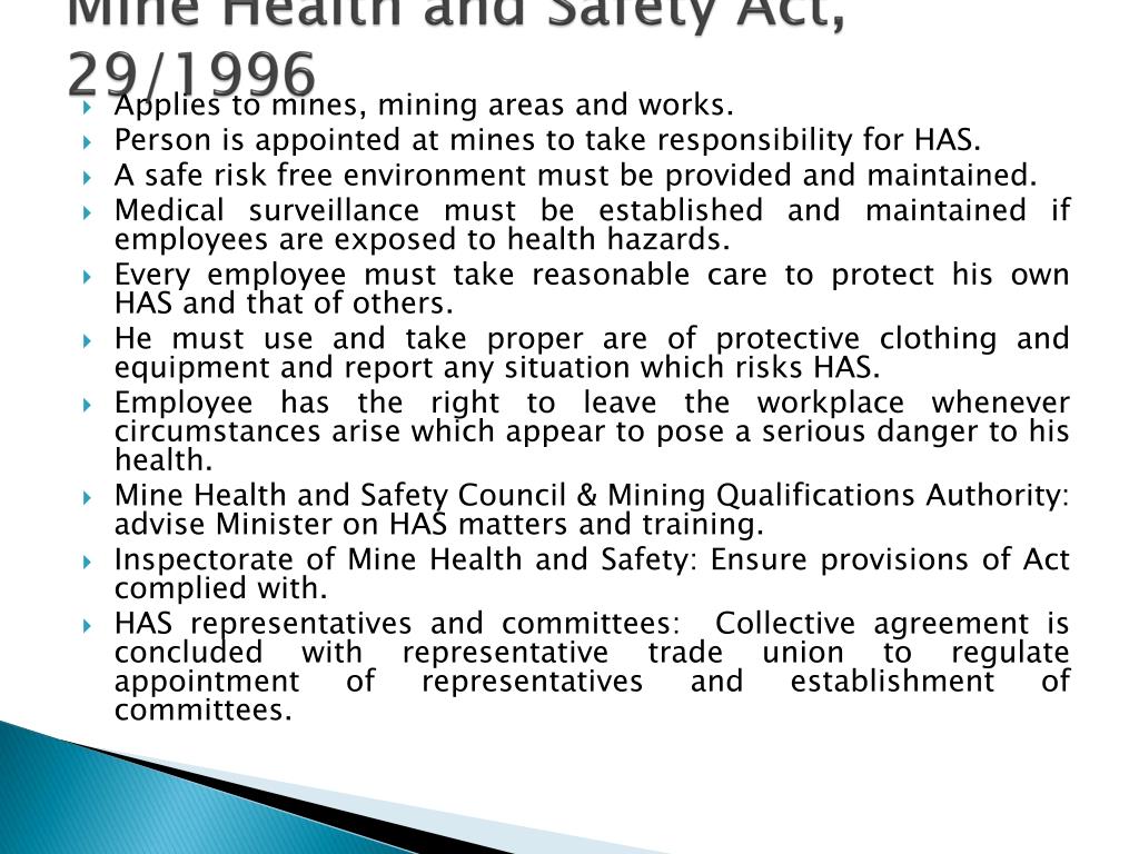 What Is Occupational Health And Safety Act 85 Of 1993 At Daniel Gilmore 
