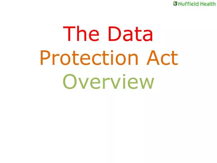 Data Protection Act 2025 Pdf Charles Baker