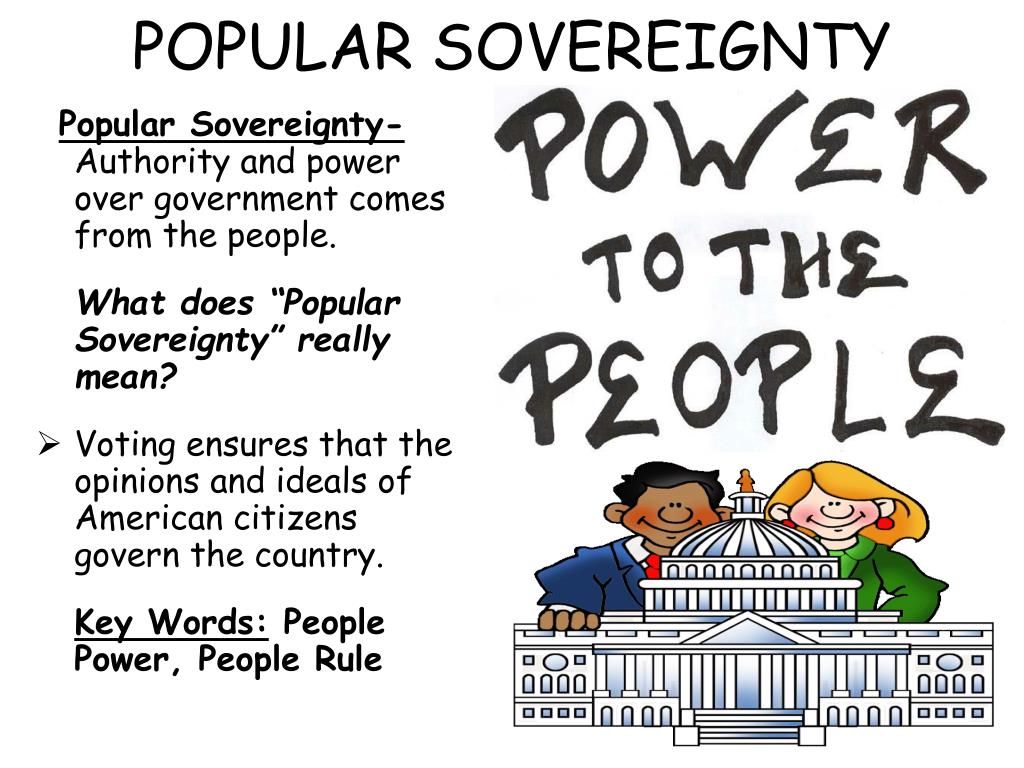 visual representation of popular sovereignty