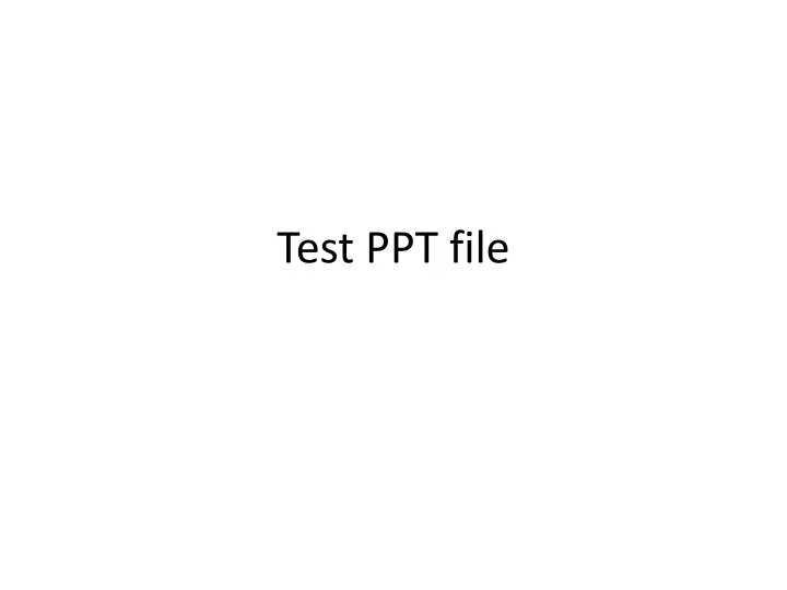 test ppt file n.