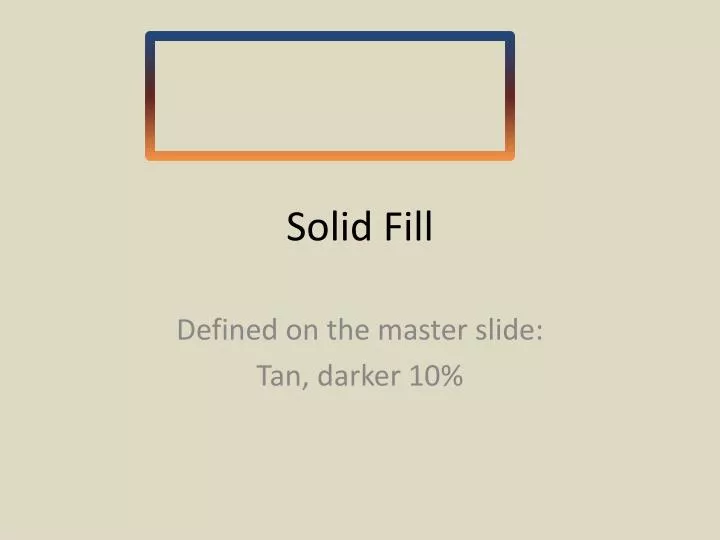 solid fill n.