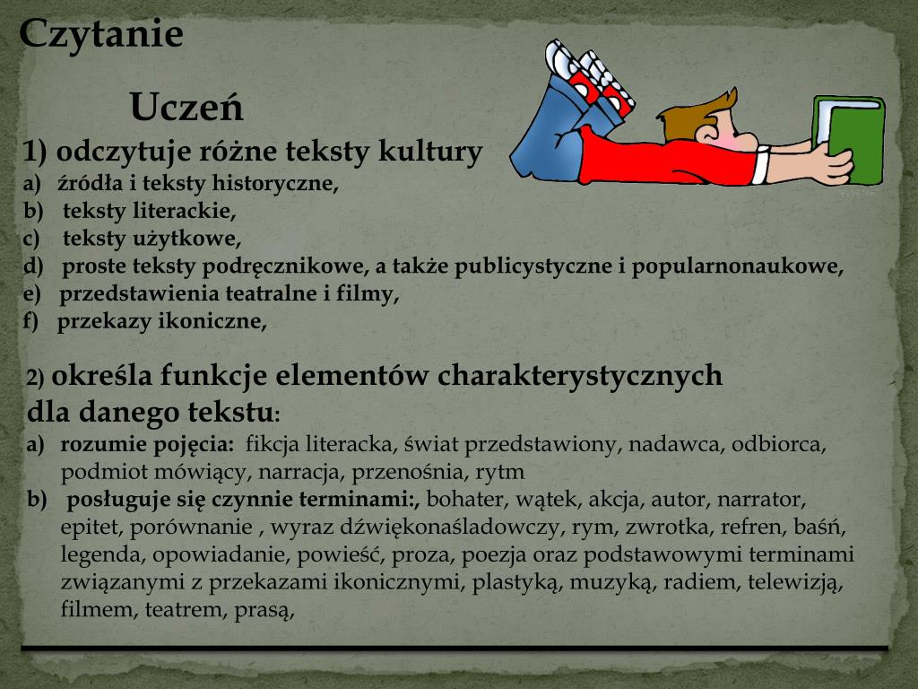 PPT - Sprawdzian na zakonczenie nauki w szkole podstawowej PowerPoint