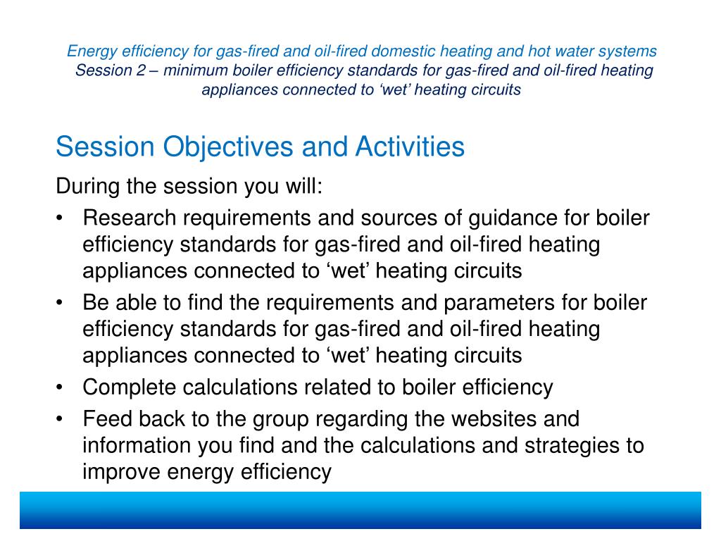 PPT - Energy efficiency for gas-fired and oil-fired domestic heating ...