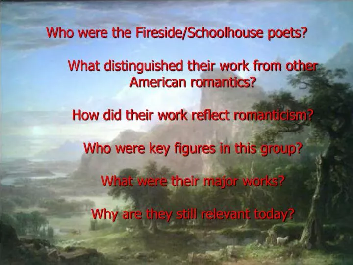 3 05 fireside poets assignment The fireside poets: henry wadsworth longfellow 19 quiz 3: the voices of despair 8 indicates alternative assignment title: american literature author:. 3 05 fireside poets assignment The fireside poets: henry wadsworth longfellow 19 quiz 3: the voices of despair 8 indicates alternative assignment title: american literature author:.