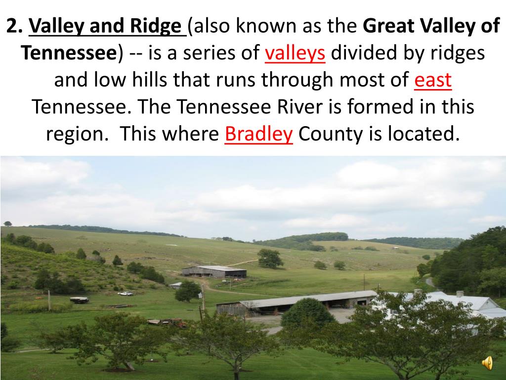 PPT - 6 Physical Regions of Tennessee PowerPoint Presentation, free ...