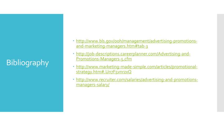 ppt advertising and promotion manager powerpoint presentation id advertising and promotions managers