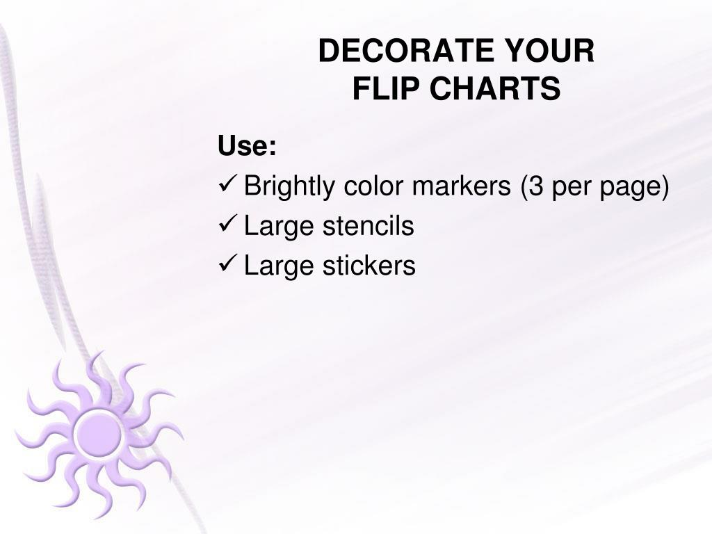 Arbonne Presentation Flip Chart