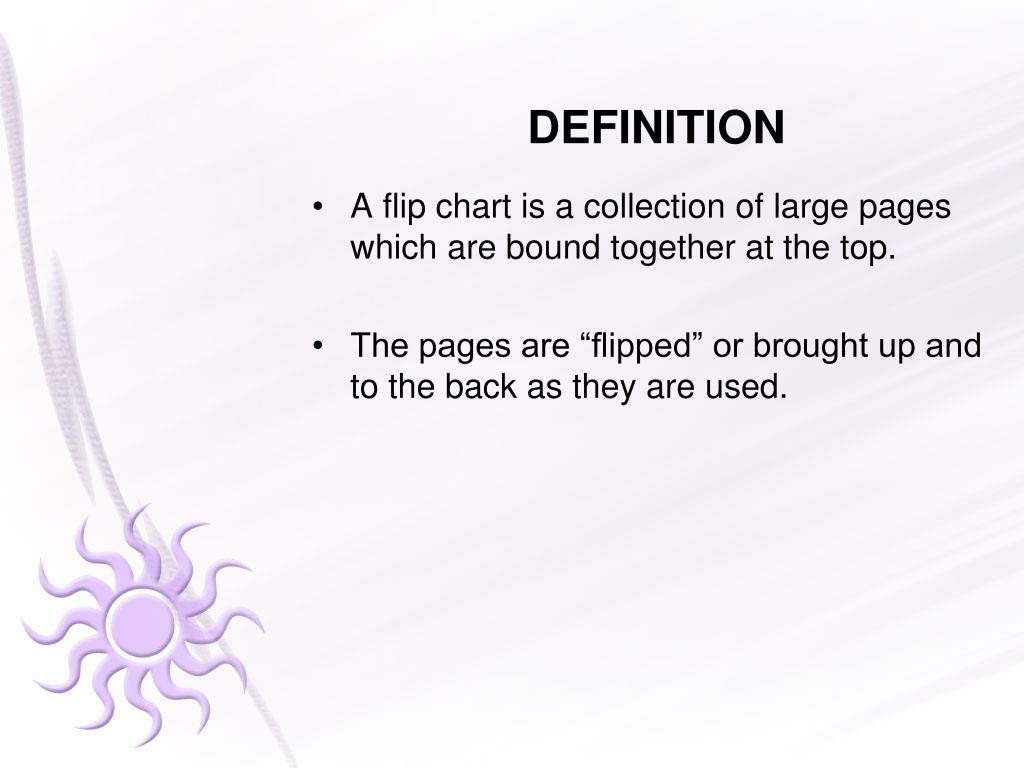 PPT A FLIP CHART PowerPoint Presentation, free download ID2802568 Flip Chart Definition And Uses