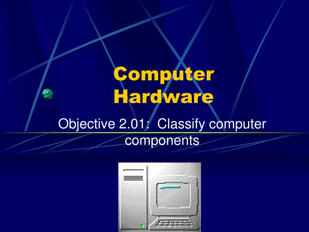 computer hardware components powerpoint presentation