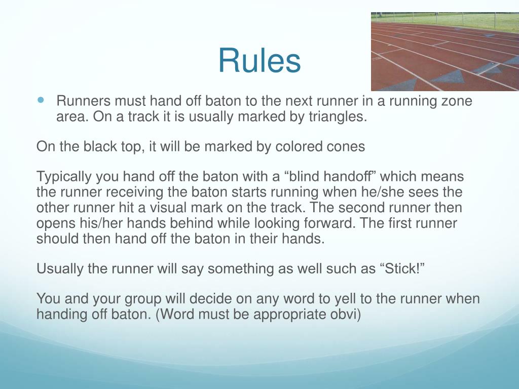 essay on relay race