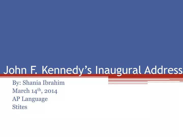 rhetorical analysis of obamas inaugural address rhetorical analysis of obamas inaugural address