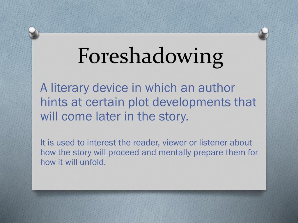 How to Use Foreshadowing - Helping Writers Become Authors