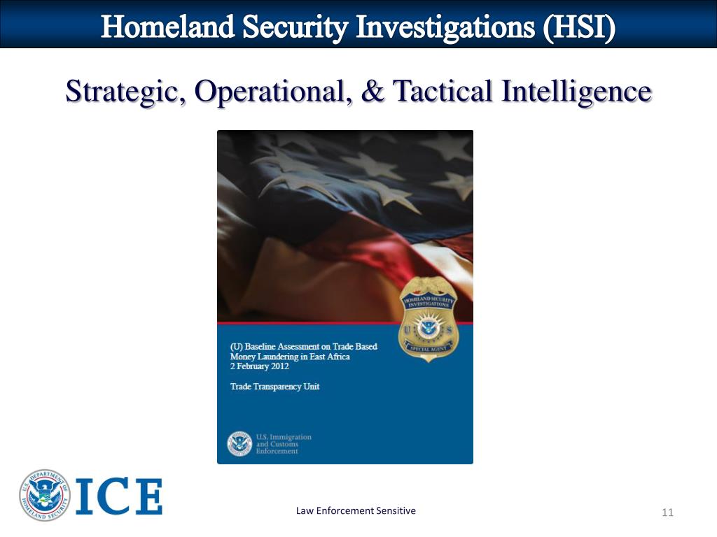 PPT - Homeland Security Investigations Trade Transparency Unit Trade ...
