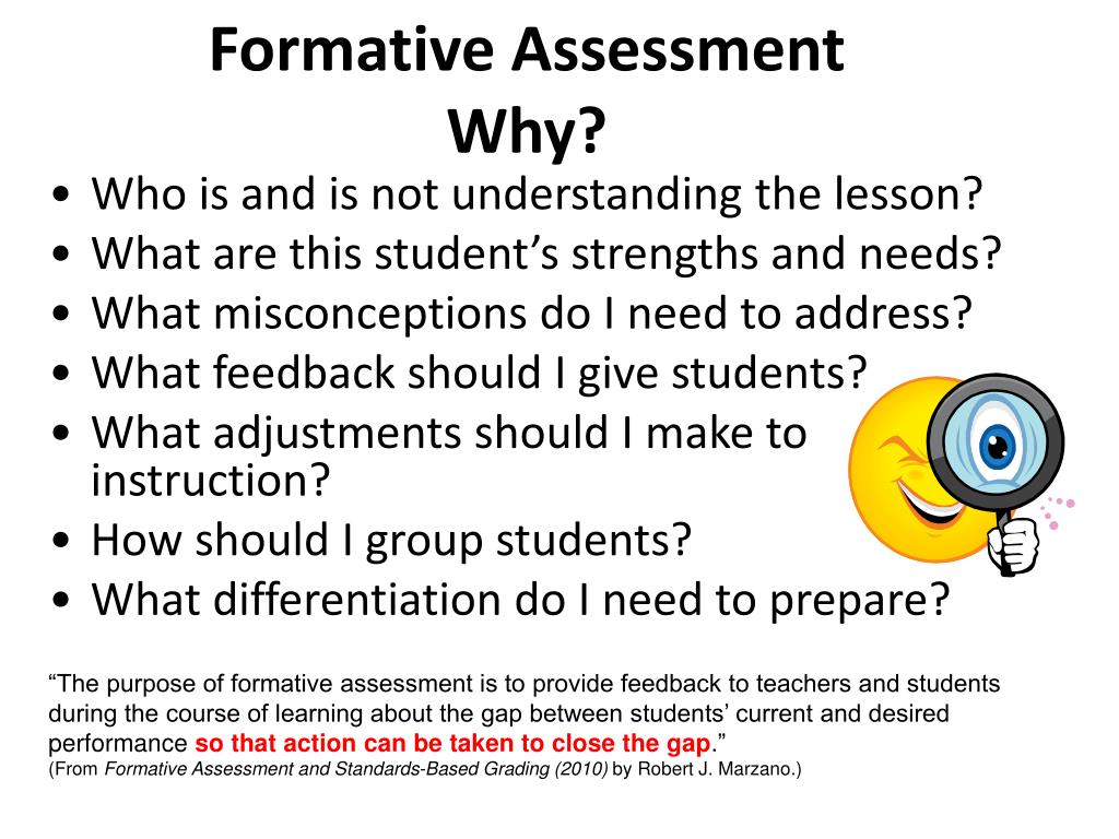 formative assessment importance