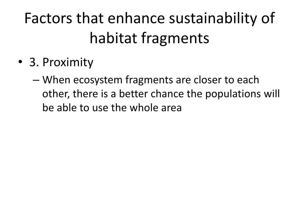 Biodiversity Habitat Loss and Fragmentation PowerPoint Biology Diagrams