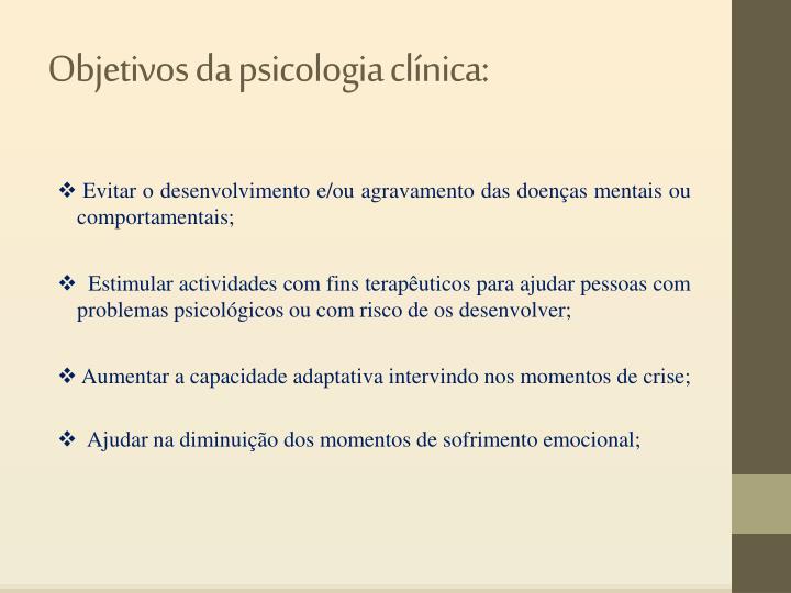 PPT - Psicologia Clínica PowerPoint Presentation - ID:2807627