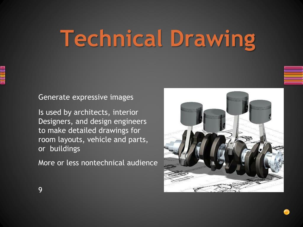 technical drawing presentation