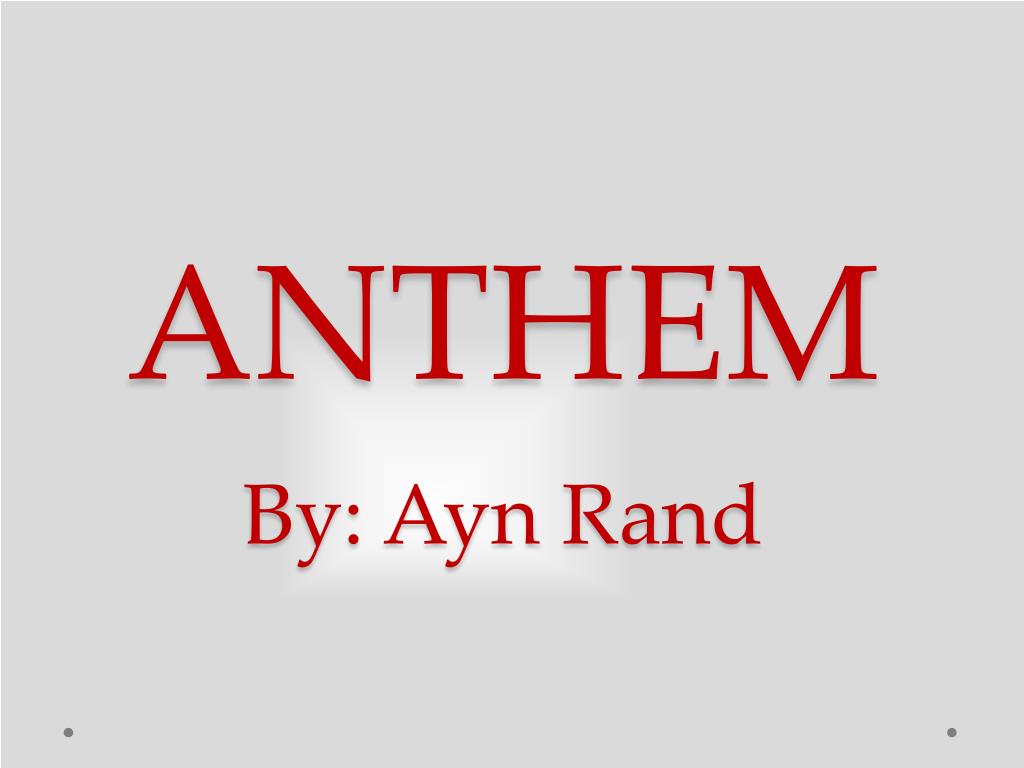anthem ayn rand online anthem ayn rand online