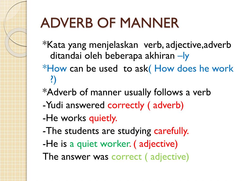PPT - ADVERB PowerPoint Presentation, free download - ID ...