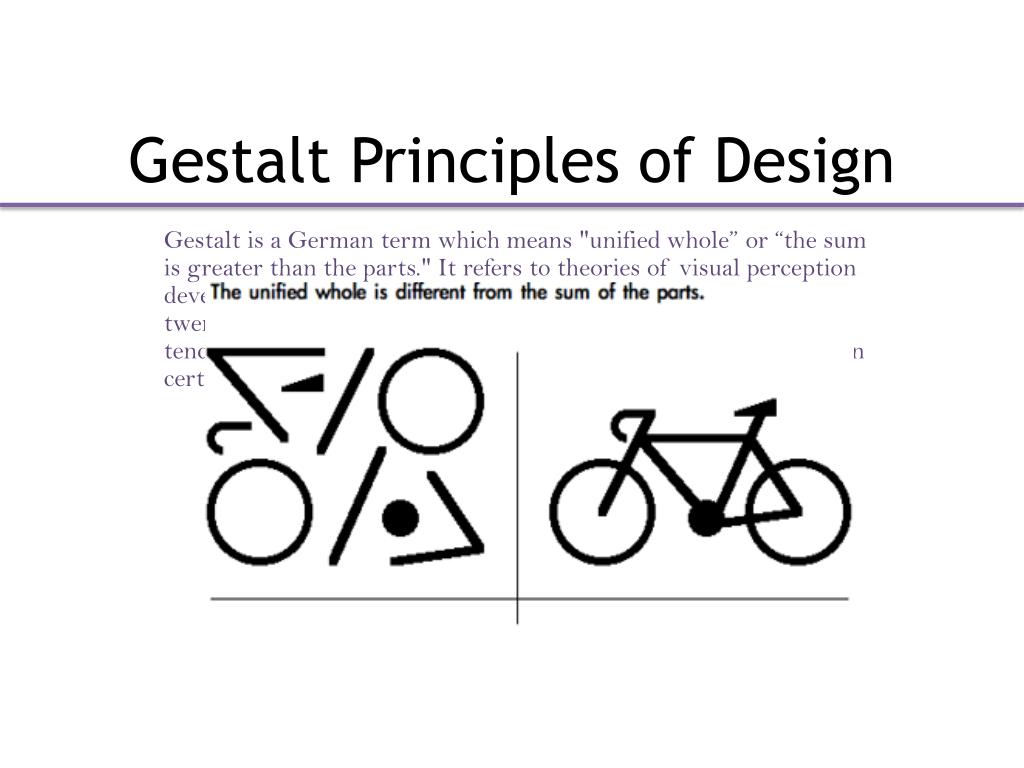 Gestalt simplicity