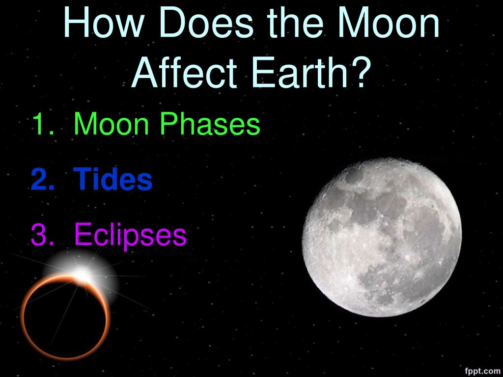 PPT How Does the Moon Affect Earth? PowerPoint Presentation, free
