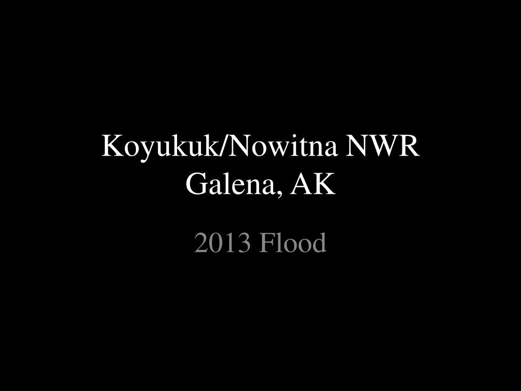 PPT Koyukuk/Nowitna NWR Galena, AK PowerPoint Presentation, free