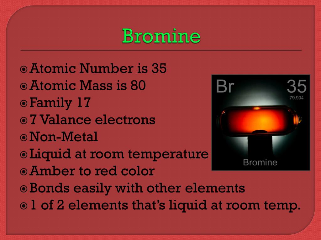 PPT Bromine PowerPoint Presentation, free download ID2813065