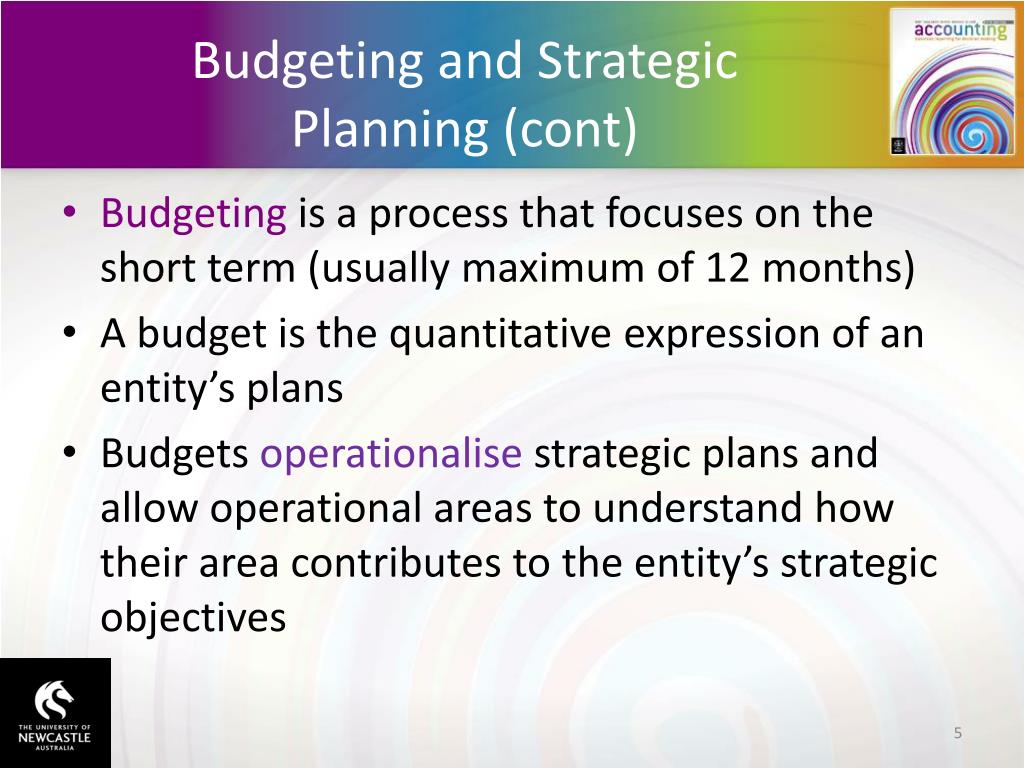 budget planning process for a company budget planning process for a company