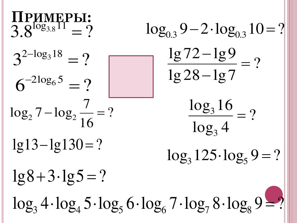 Log 9 3 x log 9 7. Вычисление логарифмов примеры. Примеры решения задач с логарифмами. Логарифмы тренажер. Задачи с логарифмами и их решение.
