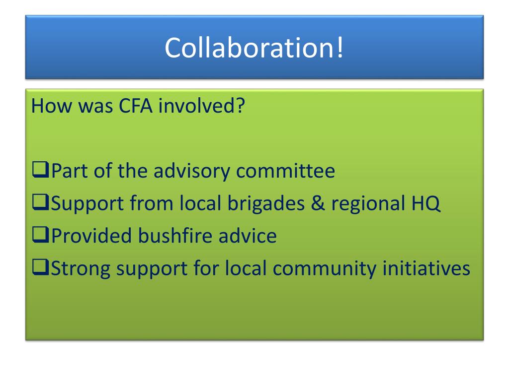 PPT - Be Ready Warrandyte: Community Bushfire Planning Collaboration ...