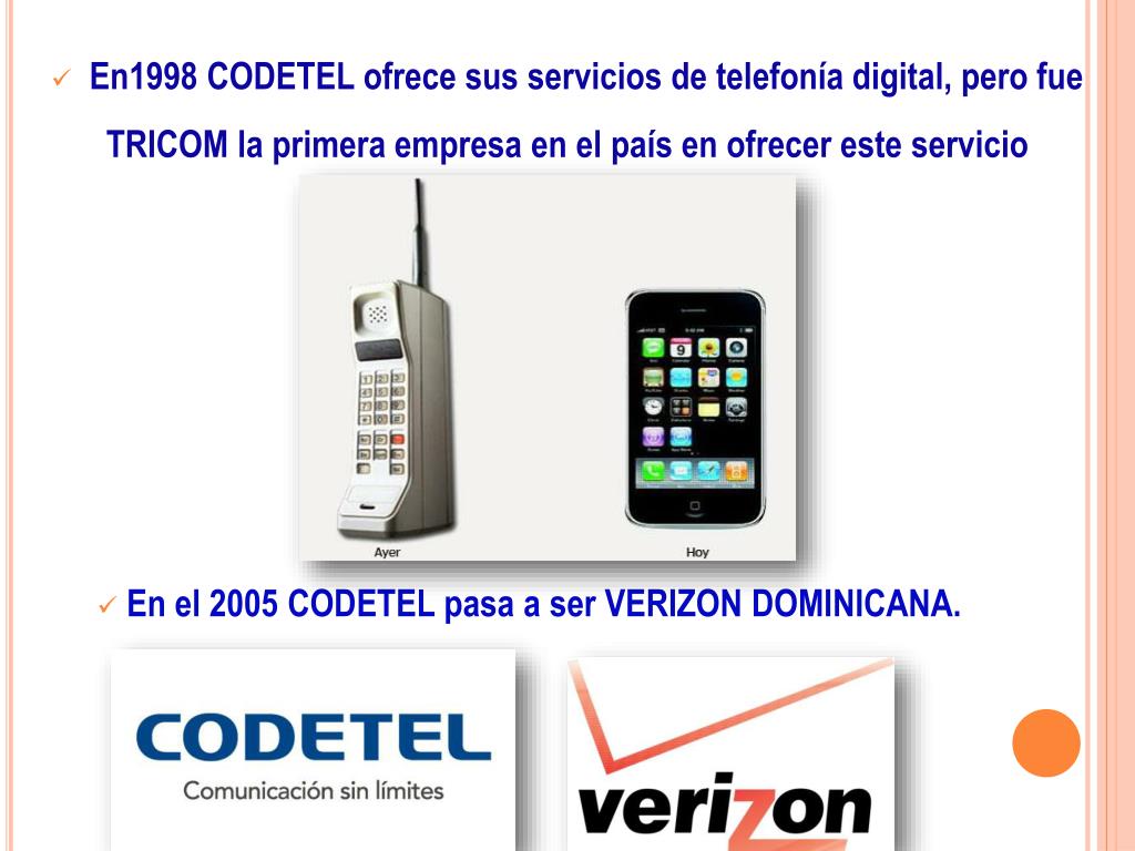 PPT - Historia de las Telecomunicaciones en República Dominicana ...