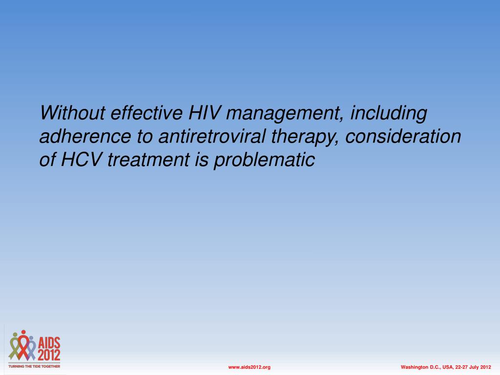 PPT - Access to HCV treatment for people with HIV/HCV PowerPoint ...