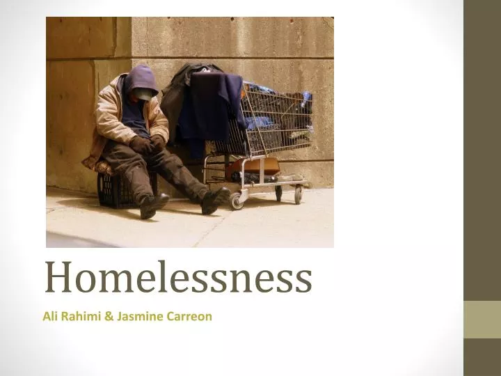 PPT Homelessness PowerPoint Presentation Free Download ID 2816702