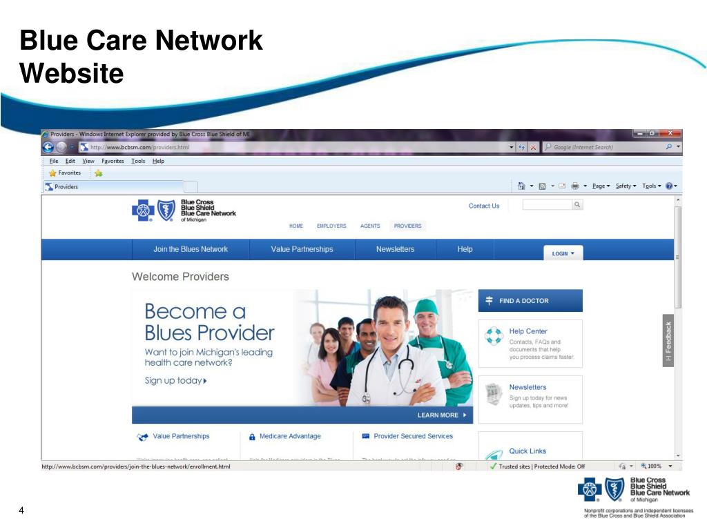 PPT Blue Care Network Updates PowerPoint Presentation, free download