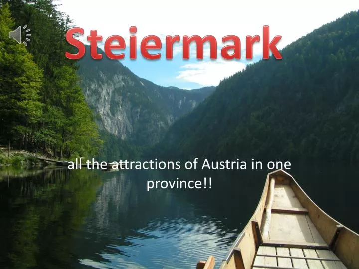 all the attractions of austria in one province n.