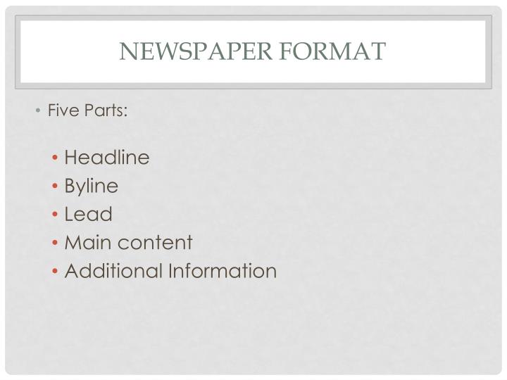 PPT - Introduction to Journalism PowerPoint Presentation - ID:2819202