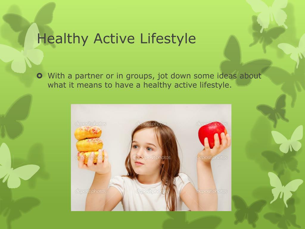 Examples of Active Lifestyle. Health activities