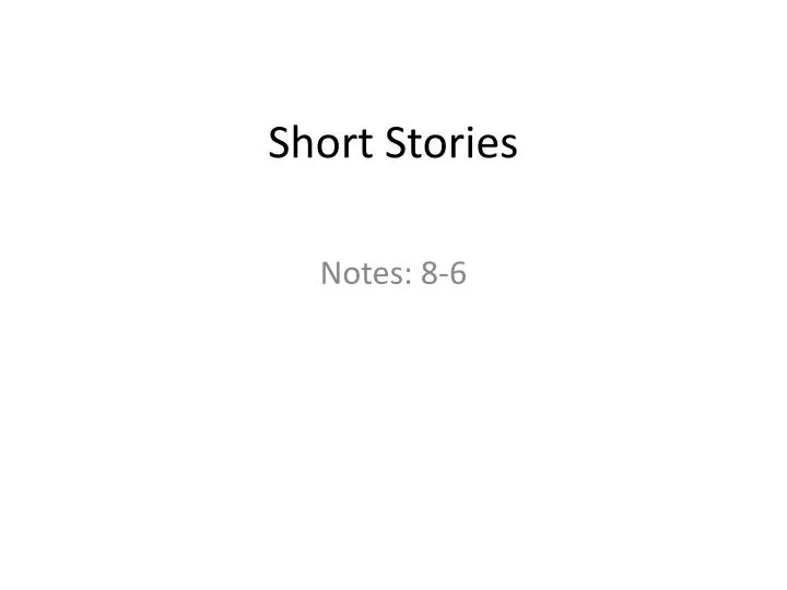 short stories n.