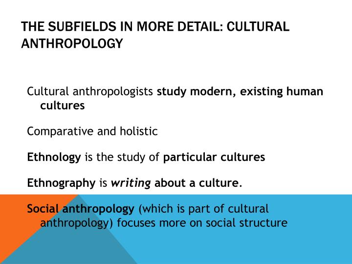 cultural anthropology slides