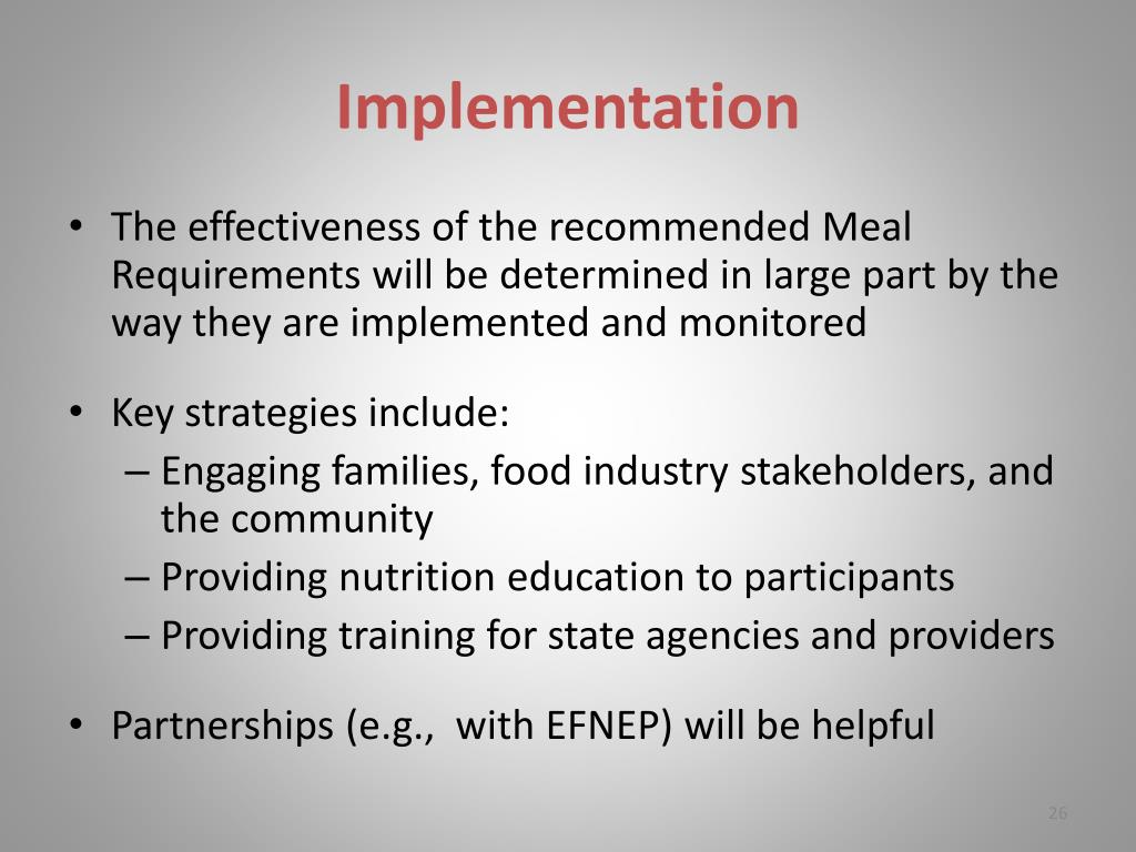 PPT - Child and Adult Care Food Program PowerPoint Presentation, free ...