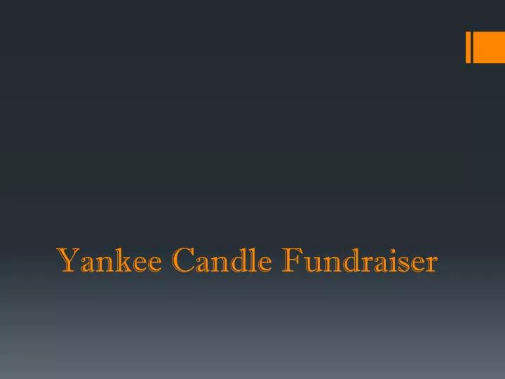 yankee candle fundraiser n.